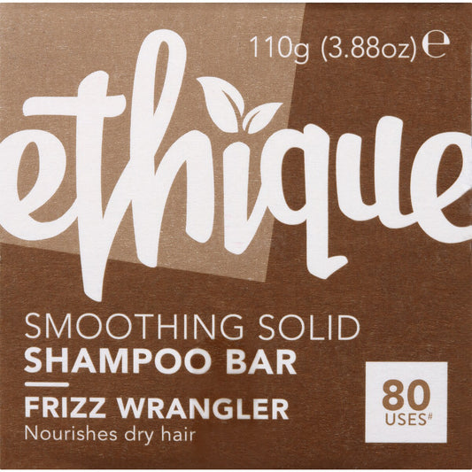 Ethique Solid Shampoo Bar Frizz Wrangler Dry Or Frizzy Hair 110g