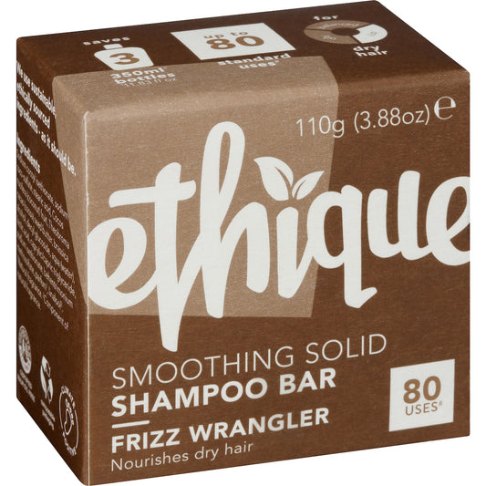 Ethique Solid Shampoo Bar Frizz Wrangler Dry Or Frizzy Hair 110g