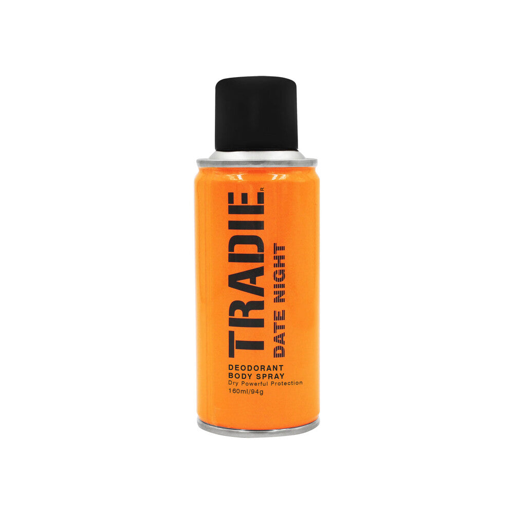 Tradie Body Spray Deodorant Date Night - 160mL