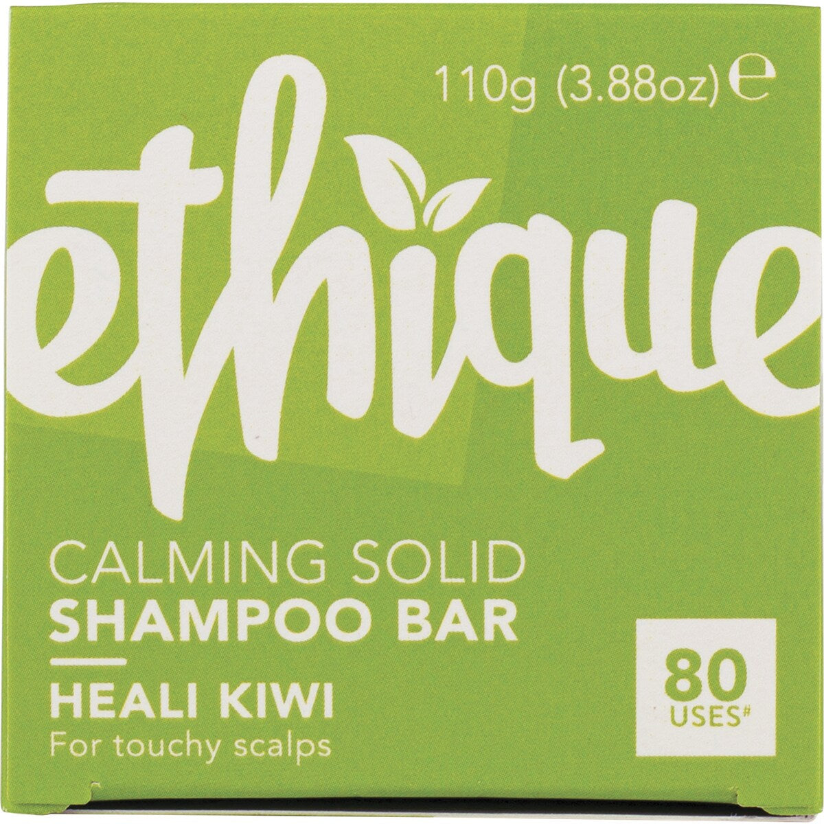 Ethique Solid Shampoo Bar Heali Kiwi Touchy Scalps 110g