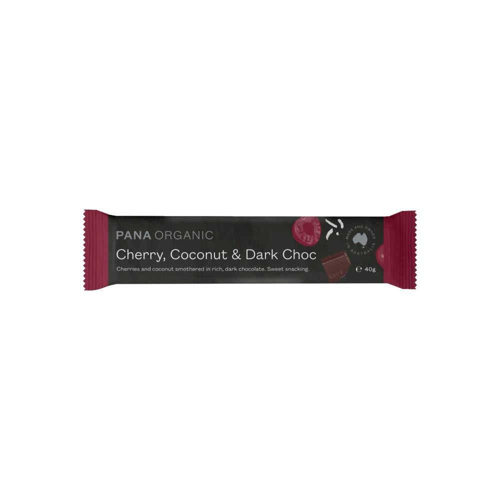 Pana Organic Dark Choc Cherry Coconut Snack Bar - 40g