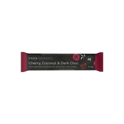 Pana Organic Dark Choc Cherry Coconut Snack Bar - 40g