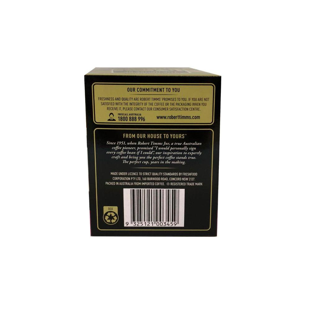 Robert Timms Decaffeinated Coffee Bags 105g - 18 pack