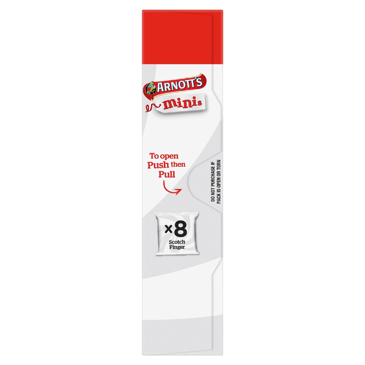 Arnotts Mini Scotch Finger Multipack Biscuits 8 pack