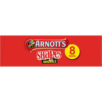 Arnotts Shapes Cracker Biscuits Barbecue 8 Pack