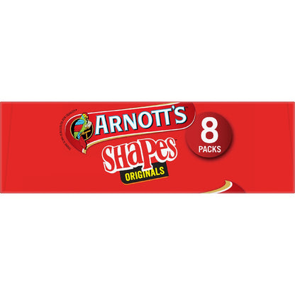 Arnotts Shapes Multipack Cracker Biscuits Pizza 8 pack