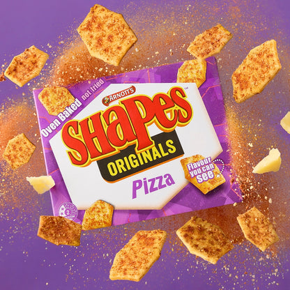 Arnotts Shapes Multipack Crackers Pizza 8 Pack