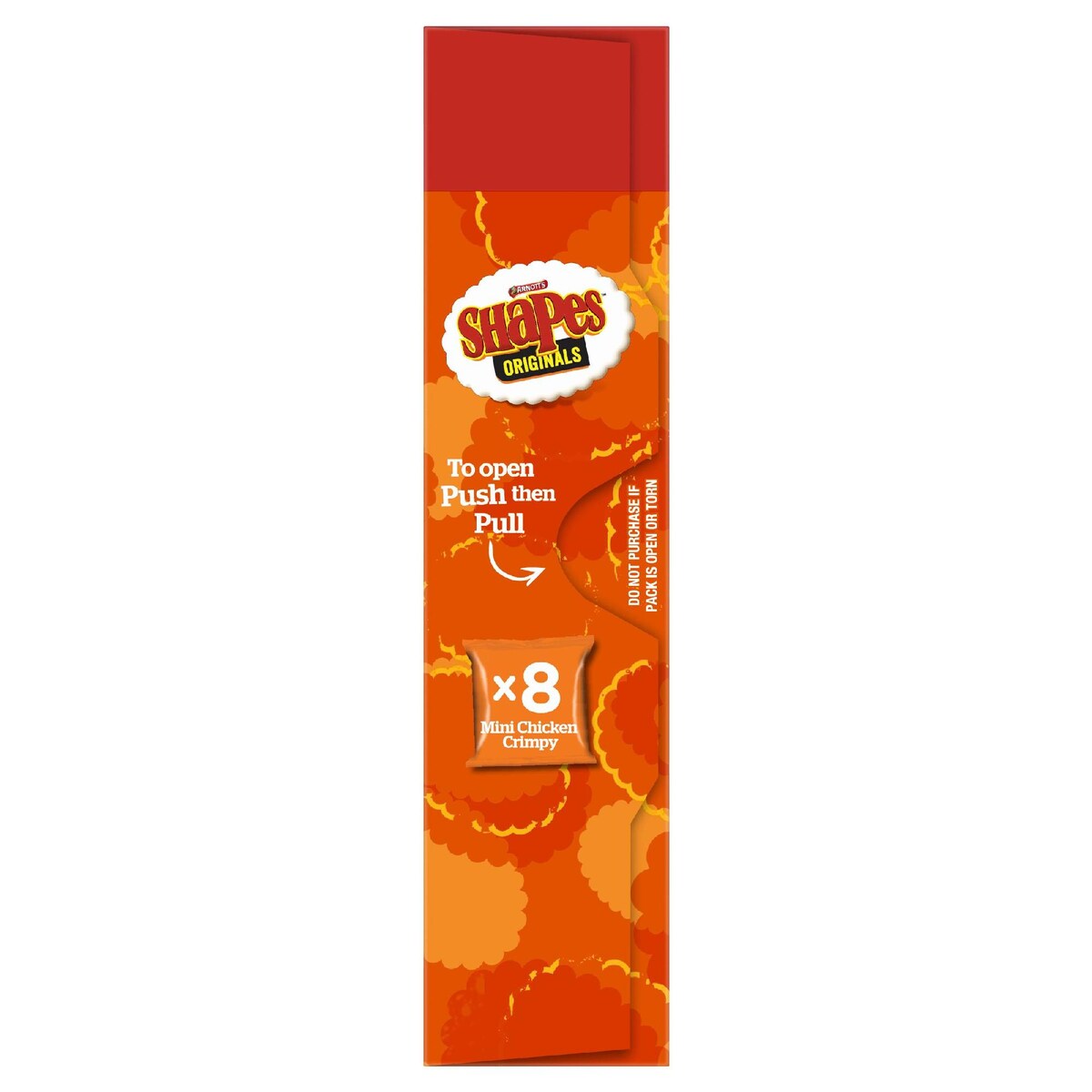 Arnotts Shapes Multipack Cracker Biscuits Mini Chicken Crimpy 8 pack
