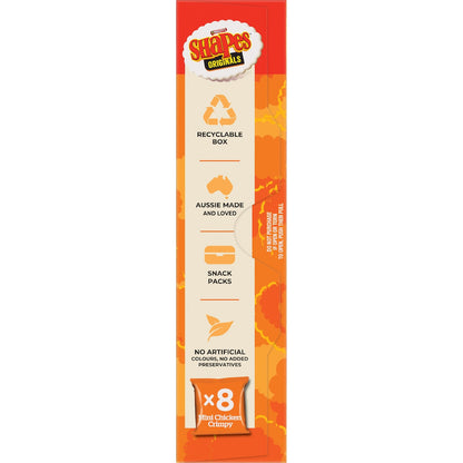 Arnotts Shapes Multipack Crackers Mini Chicken Crimpy 8 Pack