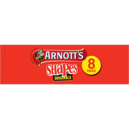 Arnotts Shapes Multipack Crackers Mini Chicken Crimpy 8 Pack