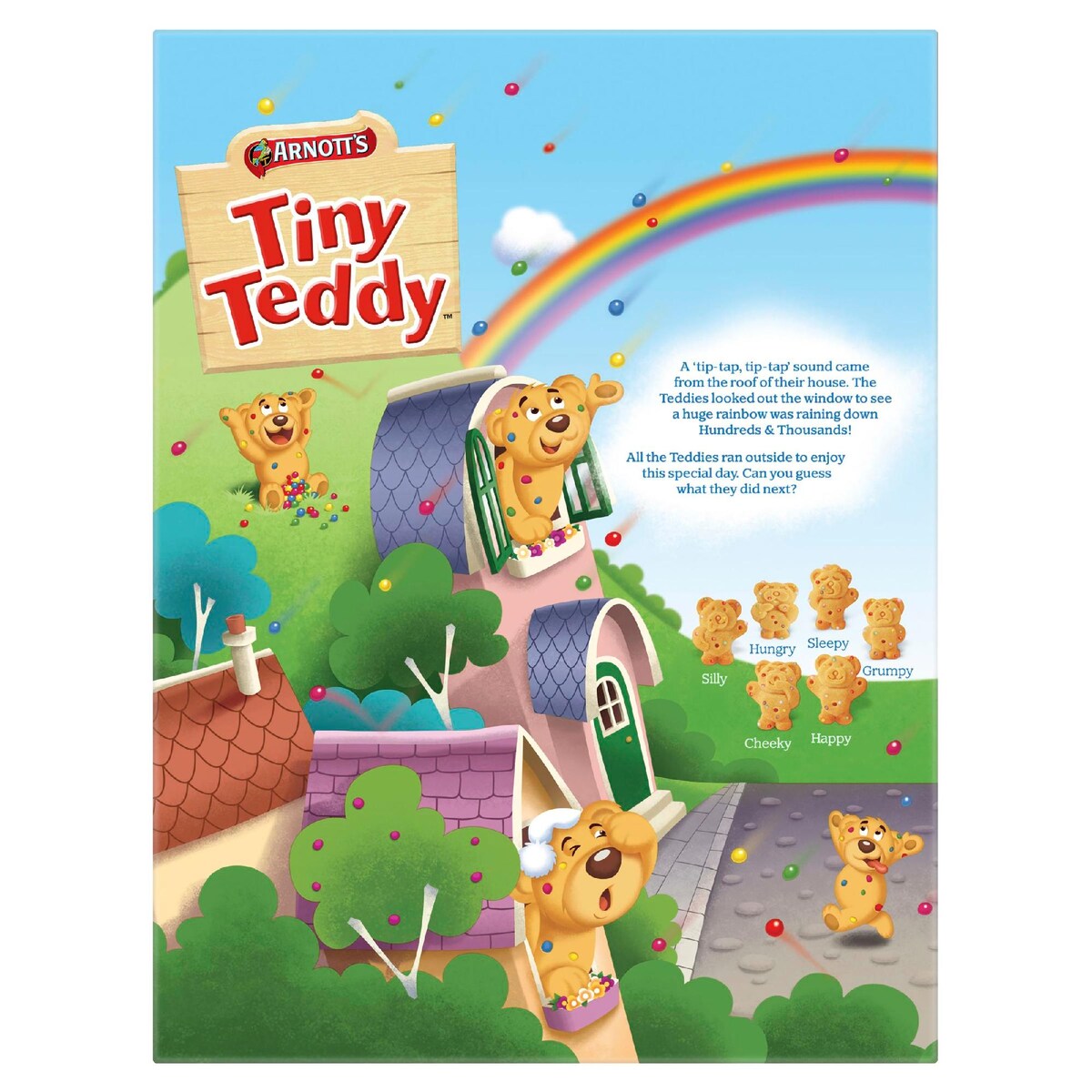Arnotts Tiny Teddy Hundreds & Thousands Multipack Biscuits 8 pack