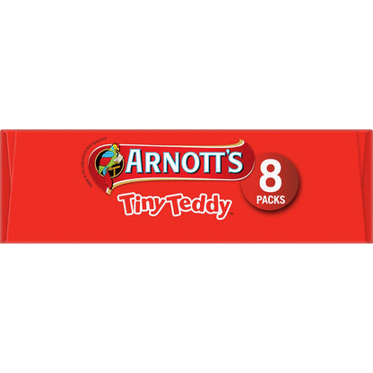 Arnotts Tiny Teddy Hundreds & Thousands Biscuits 8 Pack