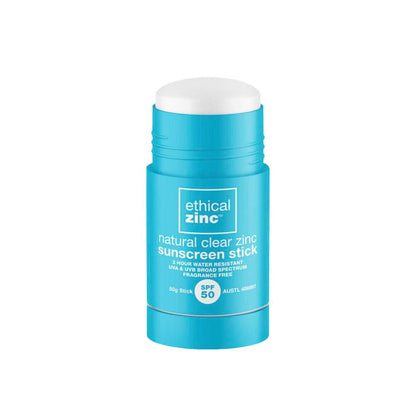 Ethical Zinc Natural ear Zinc Sunscreen Stick Spf50+ - 50g