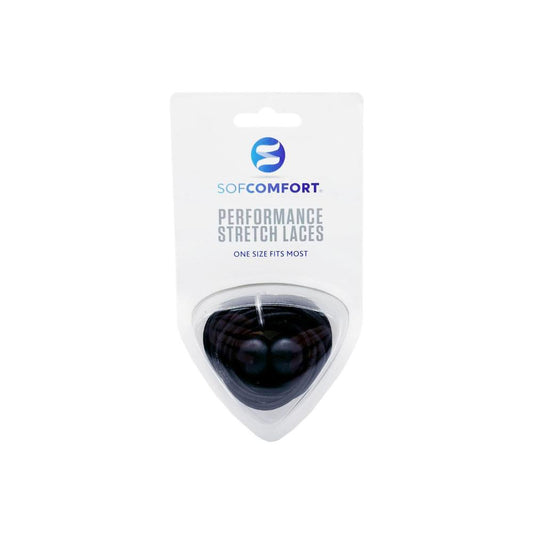 Sofsole Performance Lace 38 Solid Black - 1 each