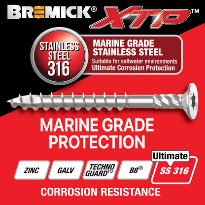 Bremick XTP Bugle Screw Battens - 14g x 50mm - 25 Pack
