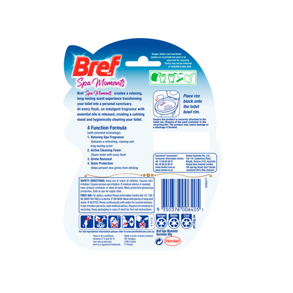 Bref Spa Moments Rim Block Harmony Toilet Cleaner - 50g