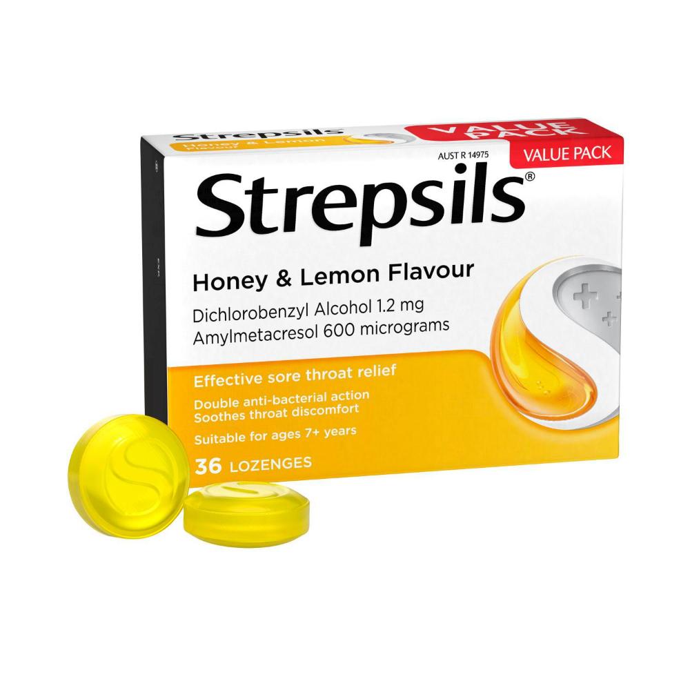 Strepsils Throat Lozenges Value Pack - 36 pack