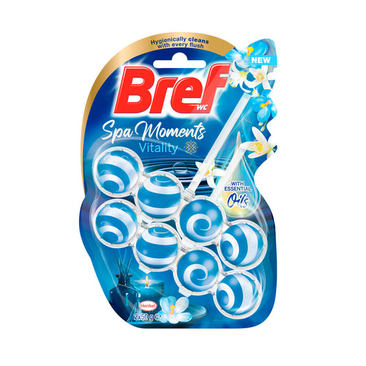 Bref Spa Moments Toilet Cleaner Rim Block Vitality 2x50g - 100g