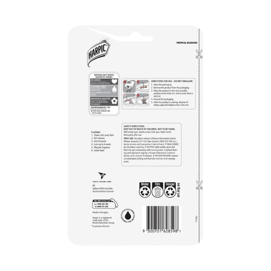Harpic Fresh Power Tropical Blossom Itb 2 Pack - 78g