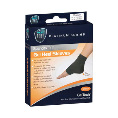 Neat Feat Spandex Gel Heel Sleeves - 1 each