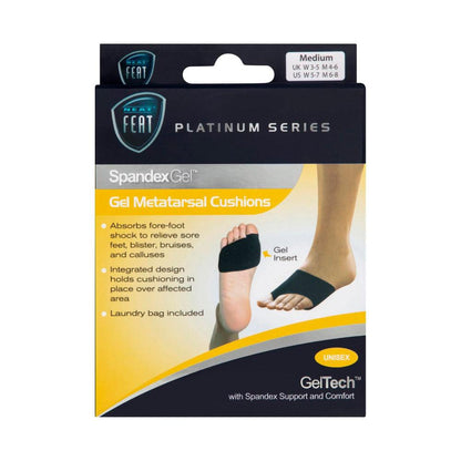 Neat Feat Spandex Gel Metatarsal Cushions - 1 each