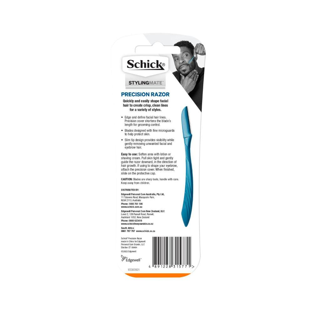 Schick Styling Mate Disposable Precision Razor - 3 pack