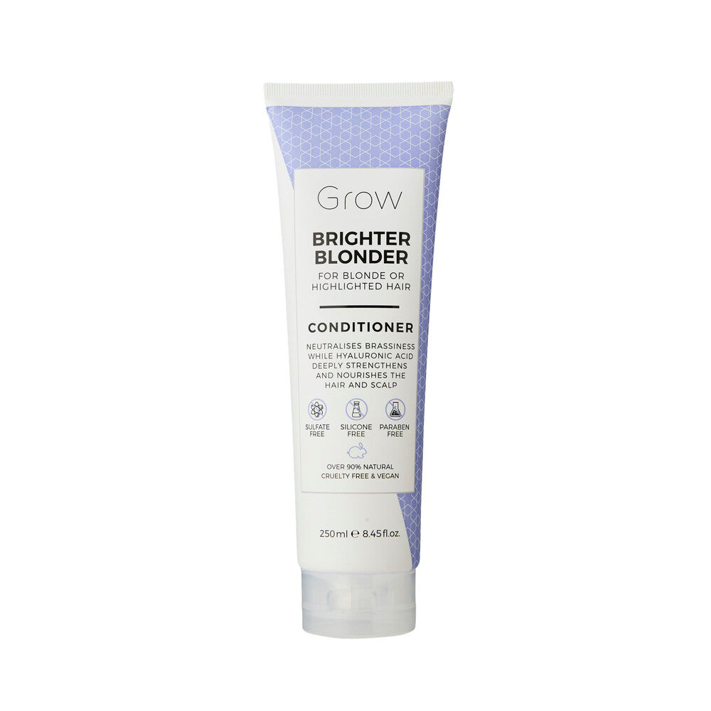 Grow Brighter Blonder Purple Toning Conditioner - 250mL