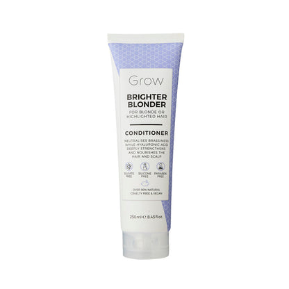 Grow Brighter Blonder Purple Toning Conditioner - 250mL