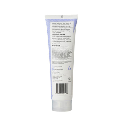 Grow Brighter Blonder Purple Toning Conditioner - 250mL