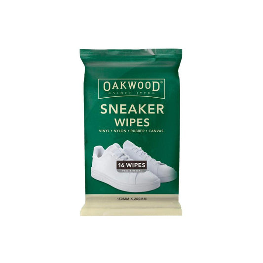 Oakwood Sneaker Wipes - 16 Pack