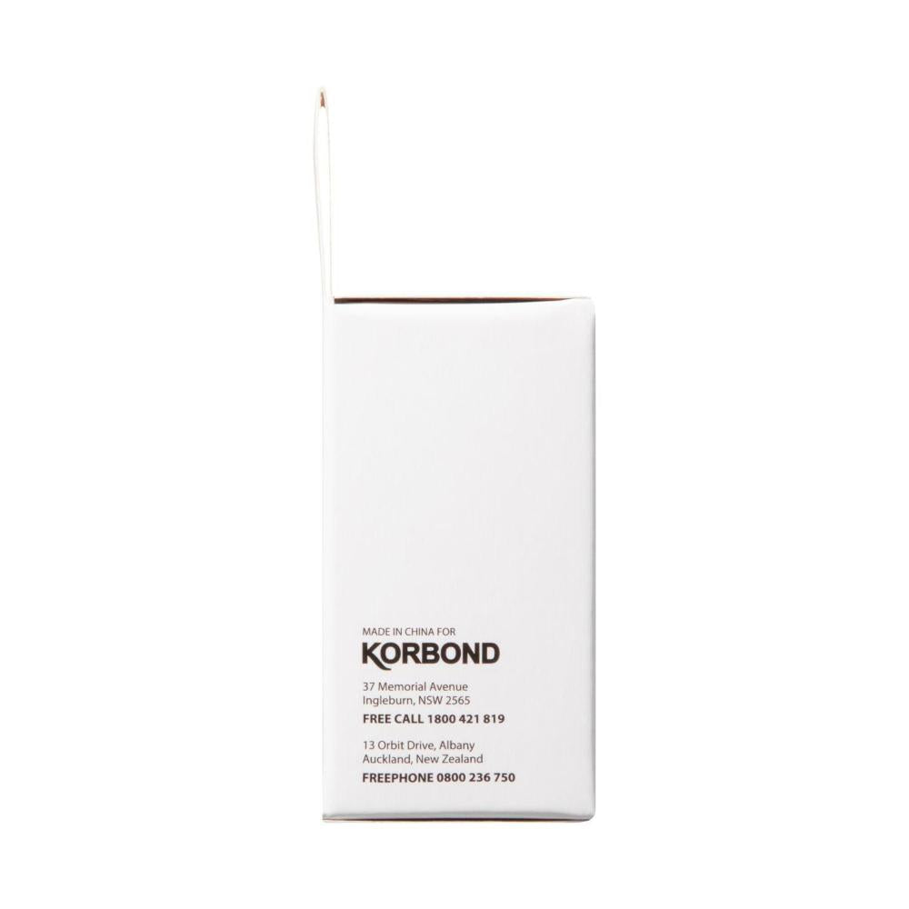 Korbond Organic Cotton Thread Black - 1 each