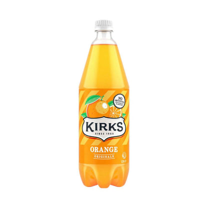 Kirks Orange Soft Drink Bottle - 1.25L
