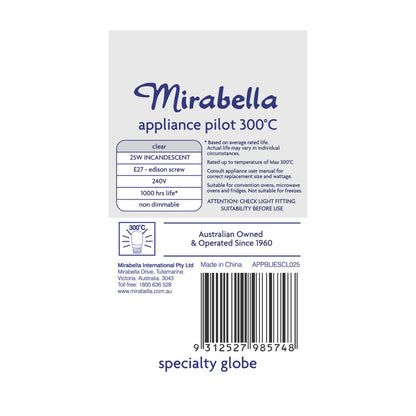 Mirabella Appliance Pilot T25 Es 25w ear Blister - 1 each