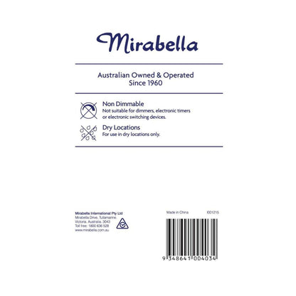 Mirabella Led G95 Filament Amber Es 2w 150lm 1800k - 1 Each