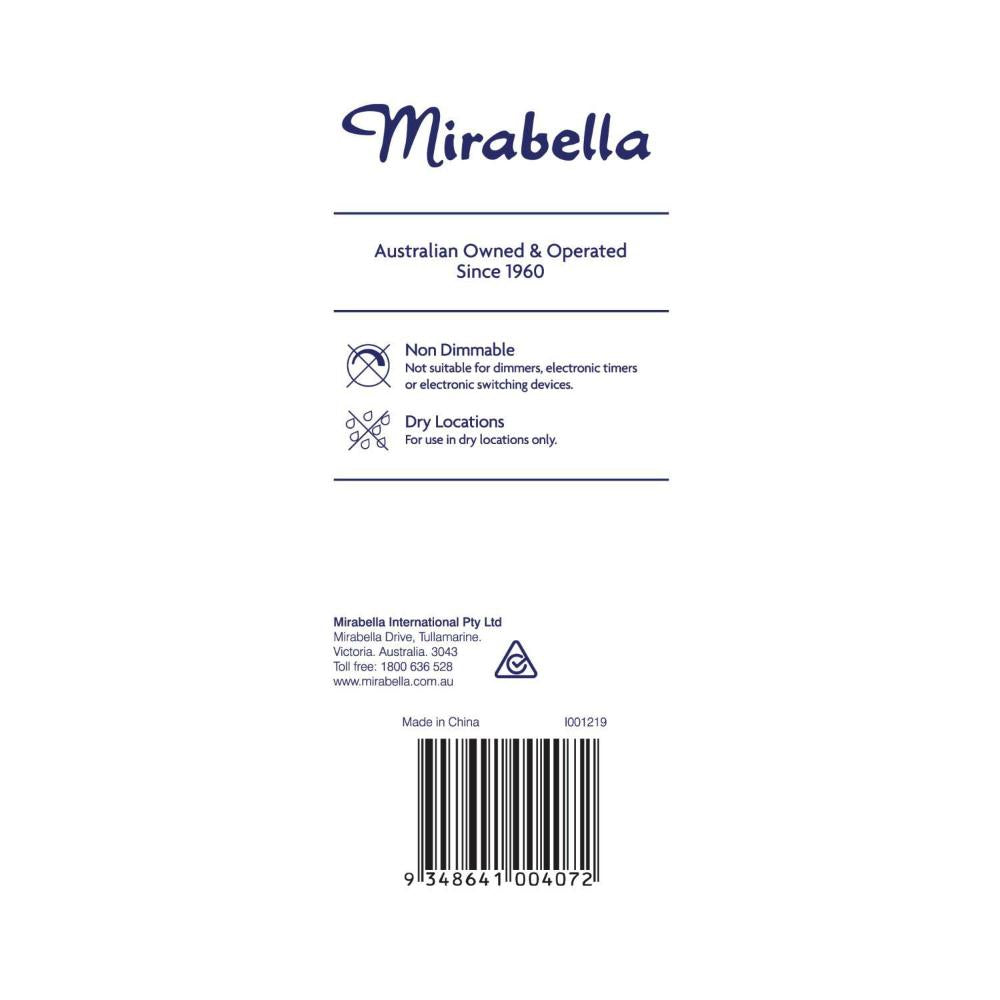 Miirabella Led St58 Filament Amber Es 2w 150lm - 1 each