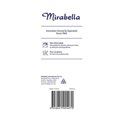 Miirabella Led St58 Filament Amber Es 2w 150lm - 1 each