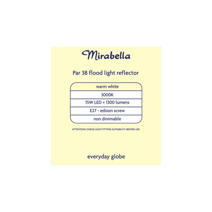 Miirabella Colour Box Led Par 38 Es 15w 1300lum - 1 each