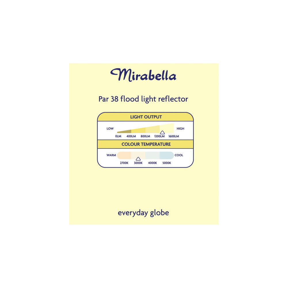 Miirabella Colour Box Led Par 38 Es 15w 1300lum - 1 each
