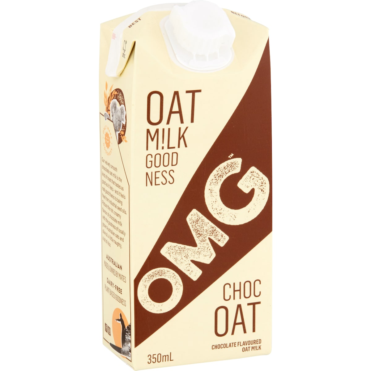 Oat Milk Goodness Omg Chocolate Oat Milk 350ml