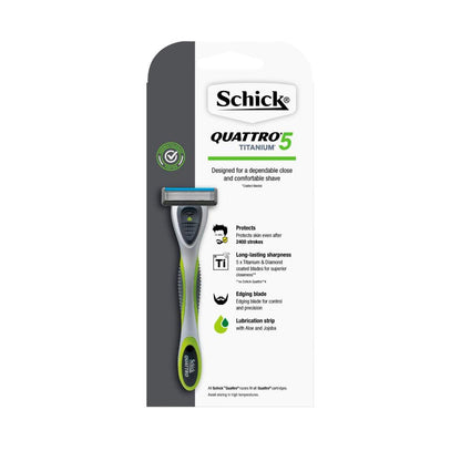 Schick 5 Razor Kit + 1 Refill Blade - 1 each