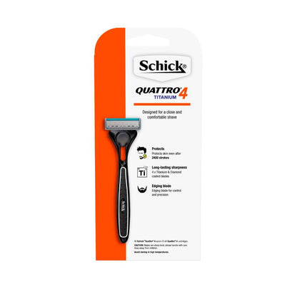 Schick Quattro Hybrid Razor Kit + 5 Refills - 1 each