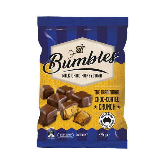 Menz Bumbles Milk Chocolate Honeycomb - 525g