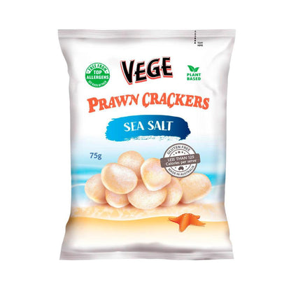 Vege Vegan Prawn Crackers Sea Salt - 75g