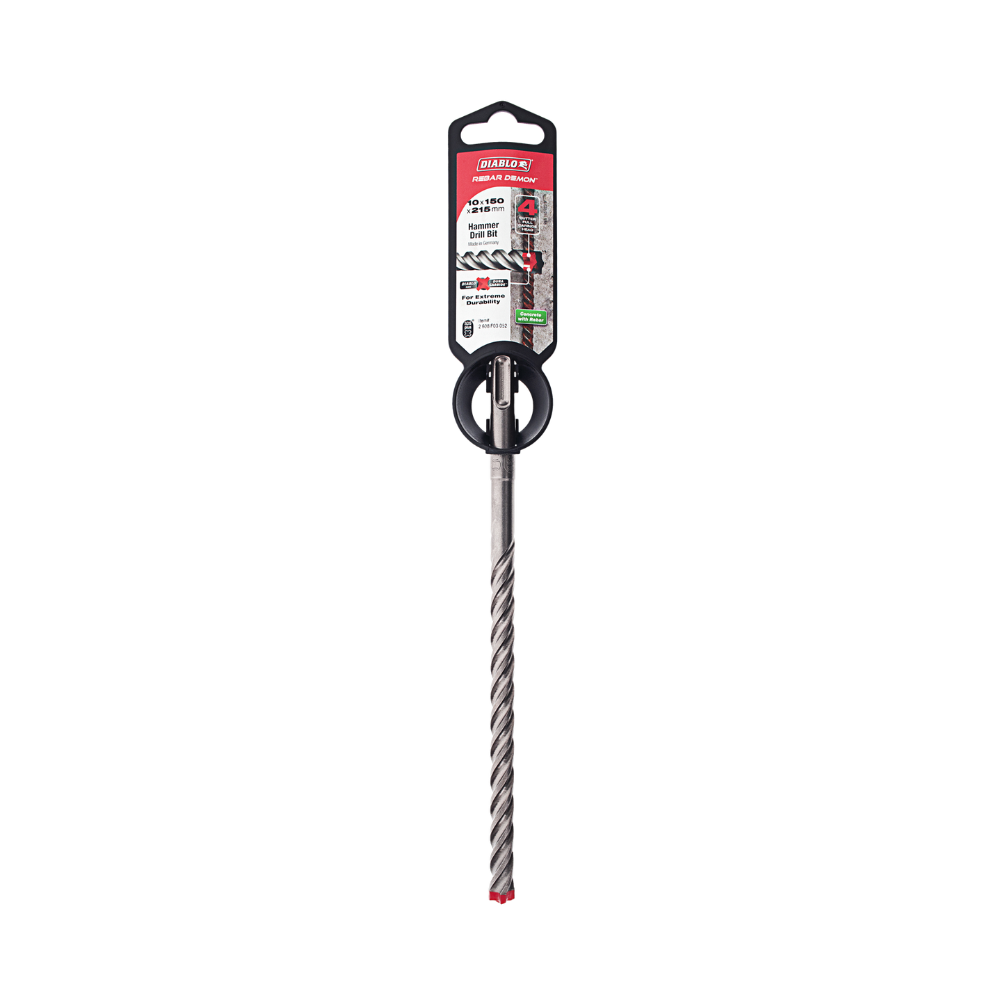 Diablo Rebar Demon SDS-Plus Hammer Drill Bit - 10 x 215mm