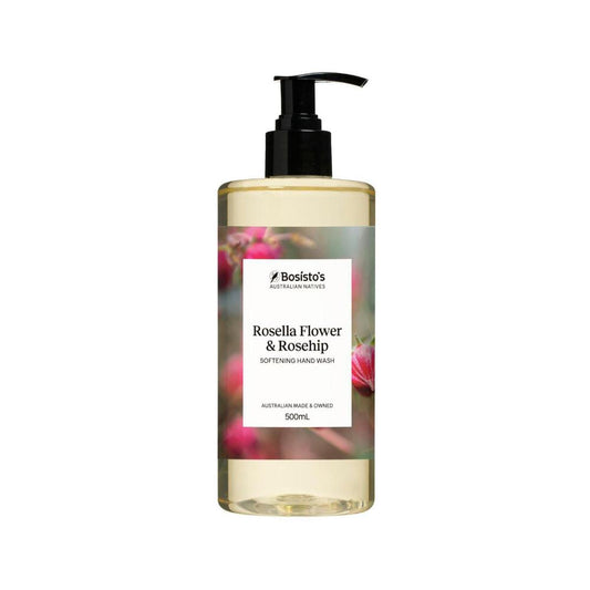 Bosistos Hand Wash Rosella Flower & Rosehip - 500mL