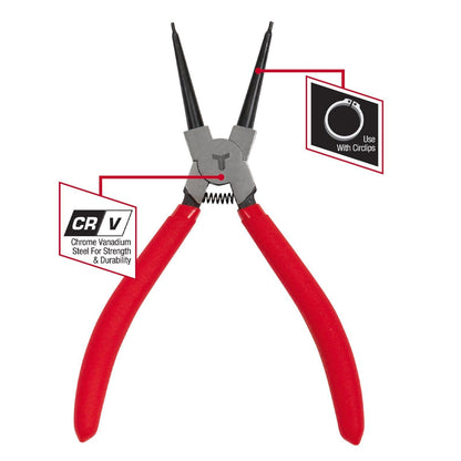 Trojan Internal Straight Circlip Plier - 175mm