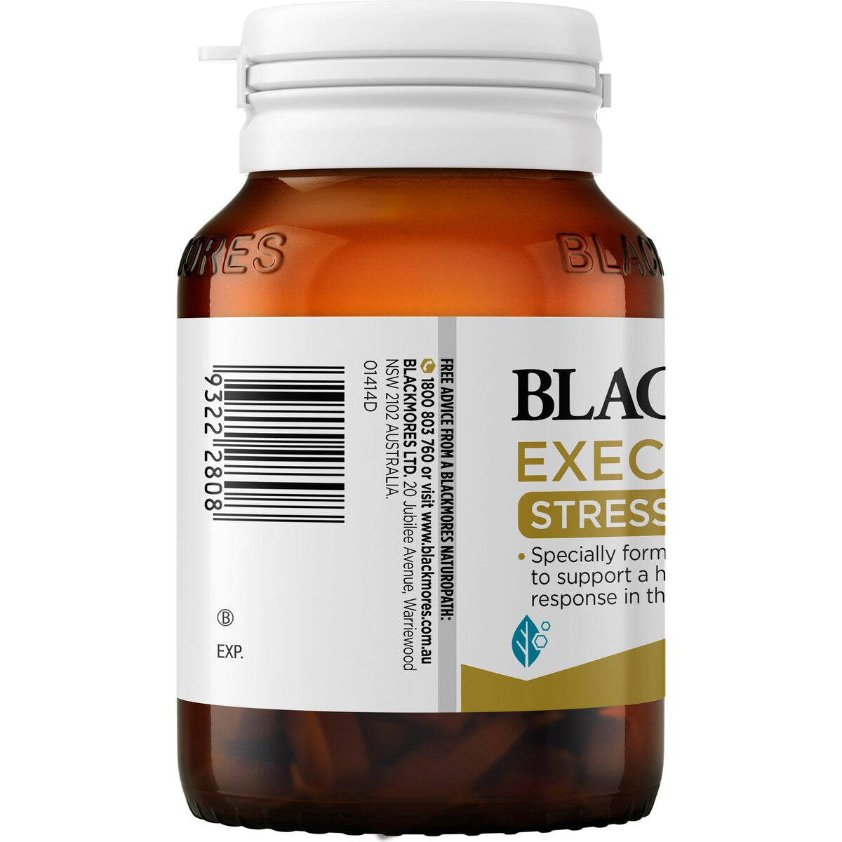 Blackmores Executive B Stress Formula 62 Tablets