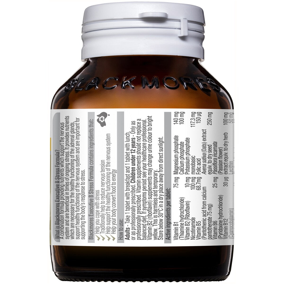 Blackmores Executive B Stress Formula 62 Tablets