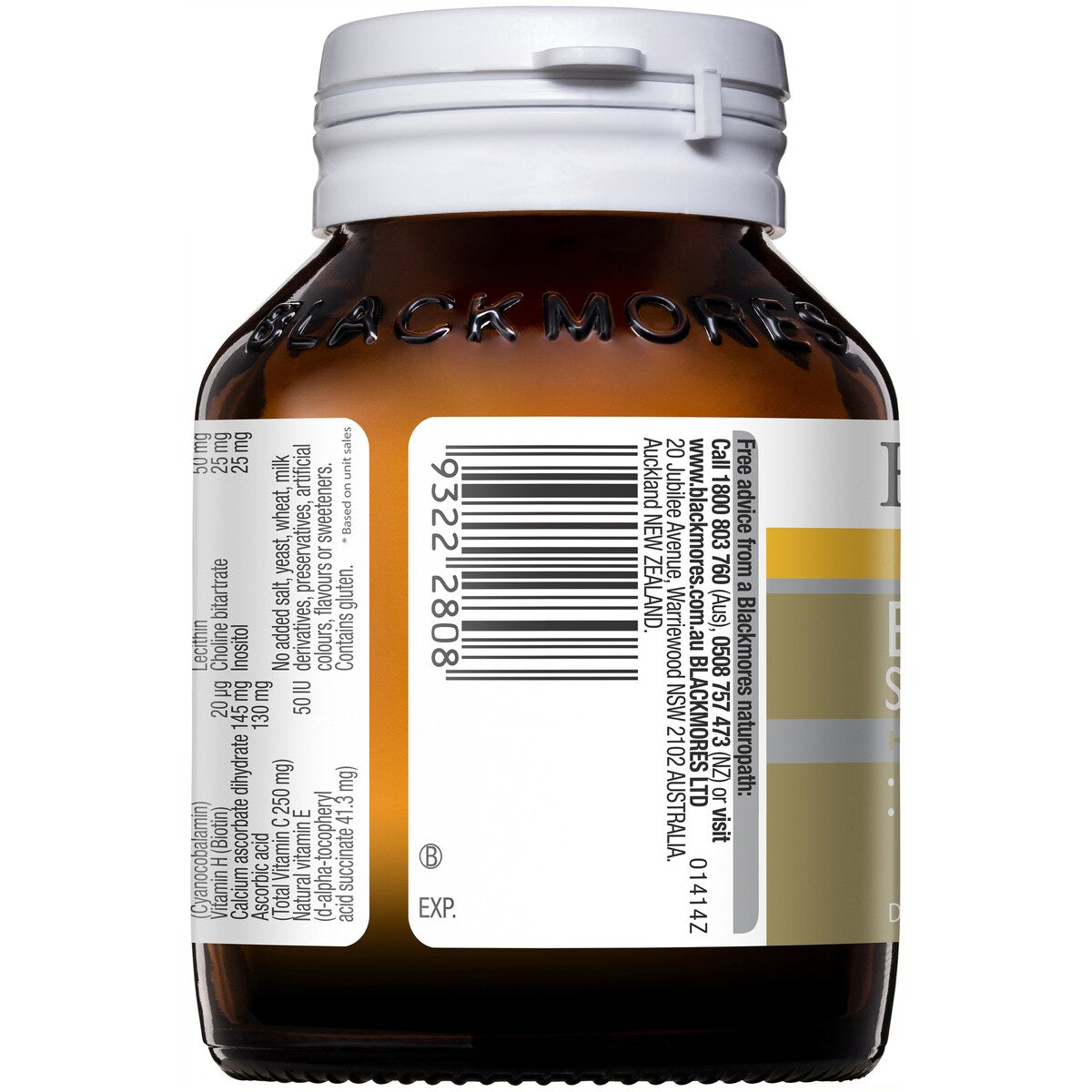 Blackmores Executive B Stress Formula 62 Tablets