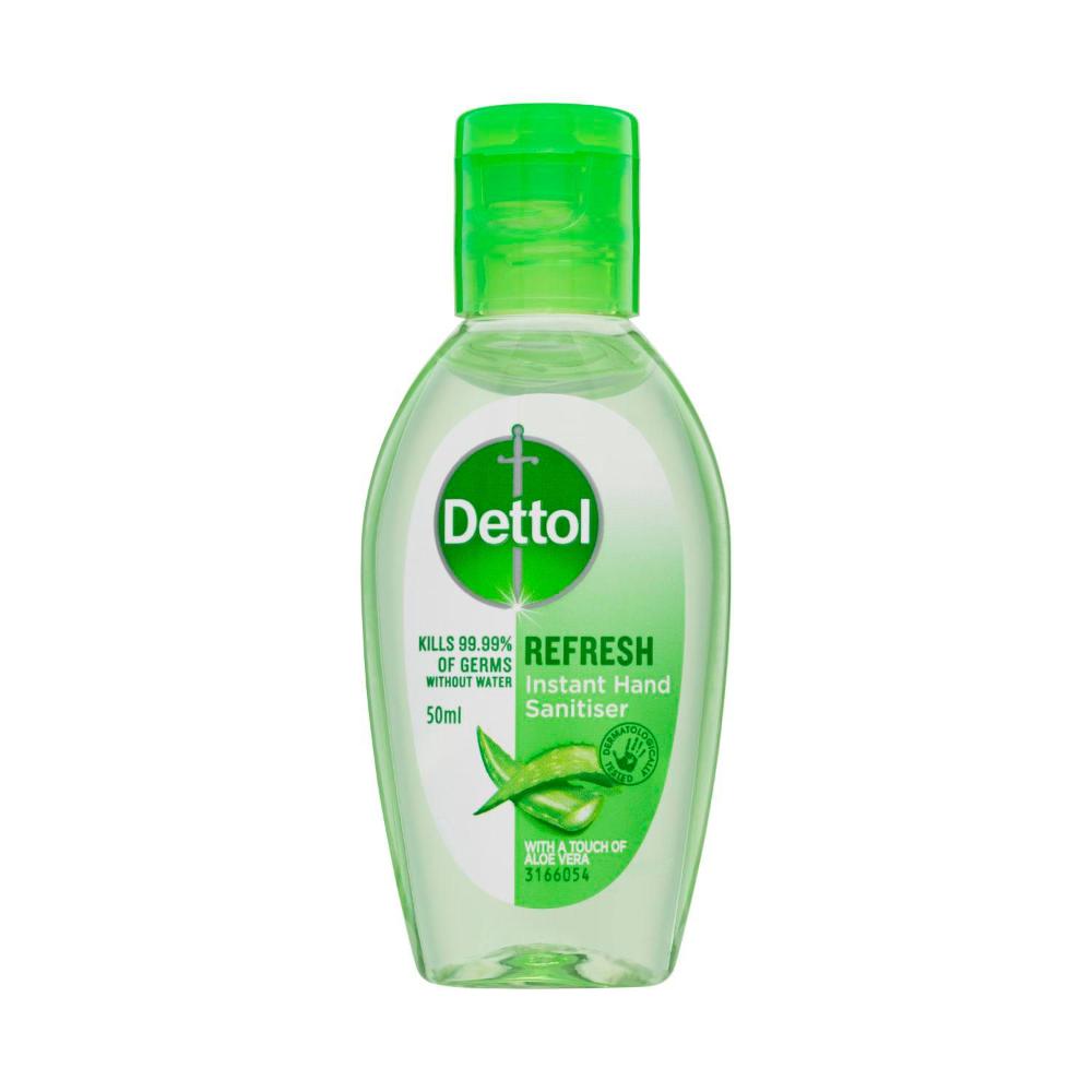 Dettol Healthy Touch Liquid Antibacterial Instant Hand Sanitiser - 50mL